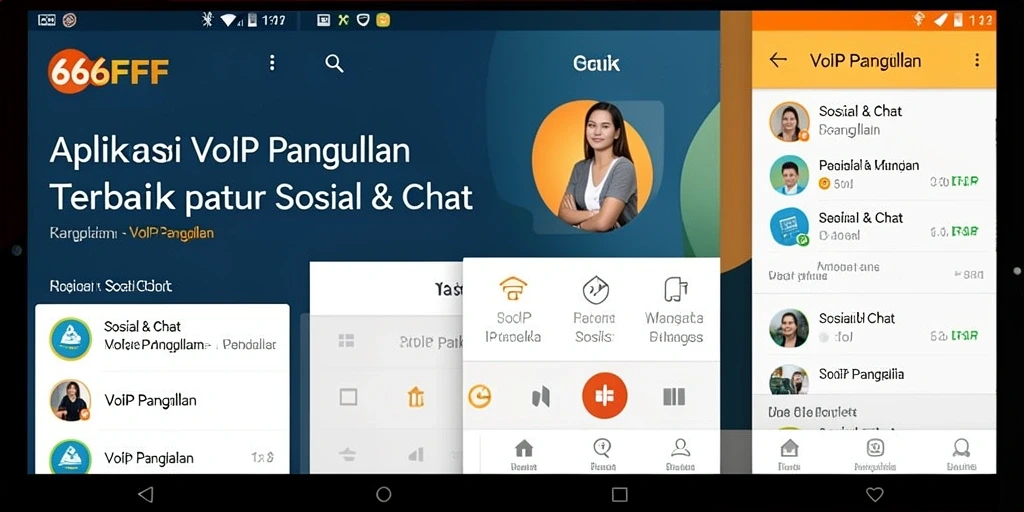 Antarmuka pengguna 666FF yang intuitif dan fungsional.