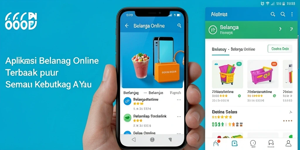 Antarmuka pengguna 66D yang menarik dan fungsional untuk Belanja Online.