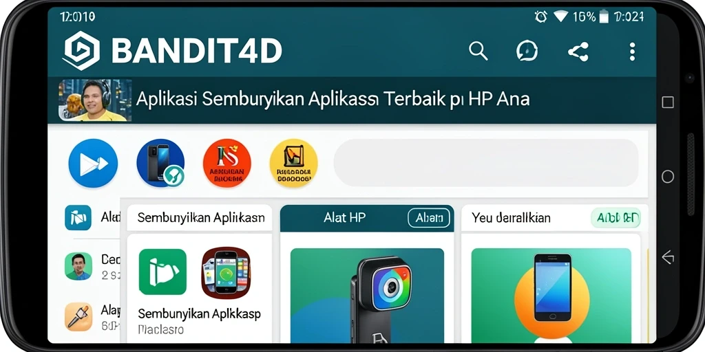 Tampilan antarmuka pengguna BANDIT4D yang sederhana dan efektif.