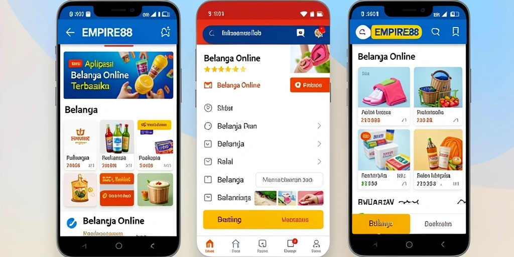 Tampilan antarmuka EMPIRE88 yang user-friendly dan menarik.