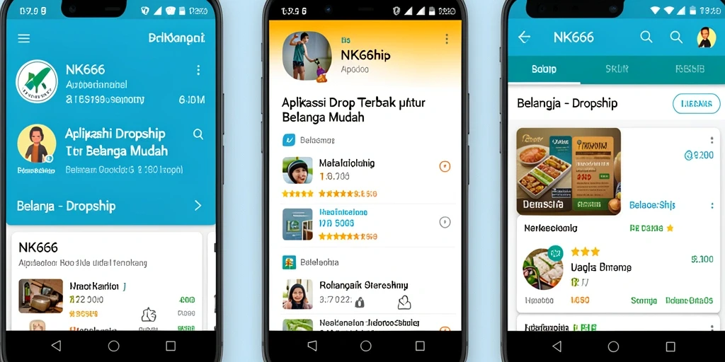 Tampilan antarmuka NK666 yang user-friendly dan intuitif.